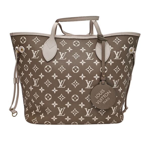 Louis Vuitton Neverfull NM Tote Spring in the City Monogram Empreinte Leather MM - Picture 1 of 11